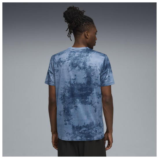 Puma Ανδρική κοντομάνικη μπλούζα Train All Day Essentials Allover Printed Tee